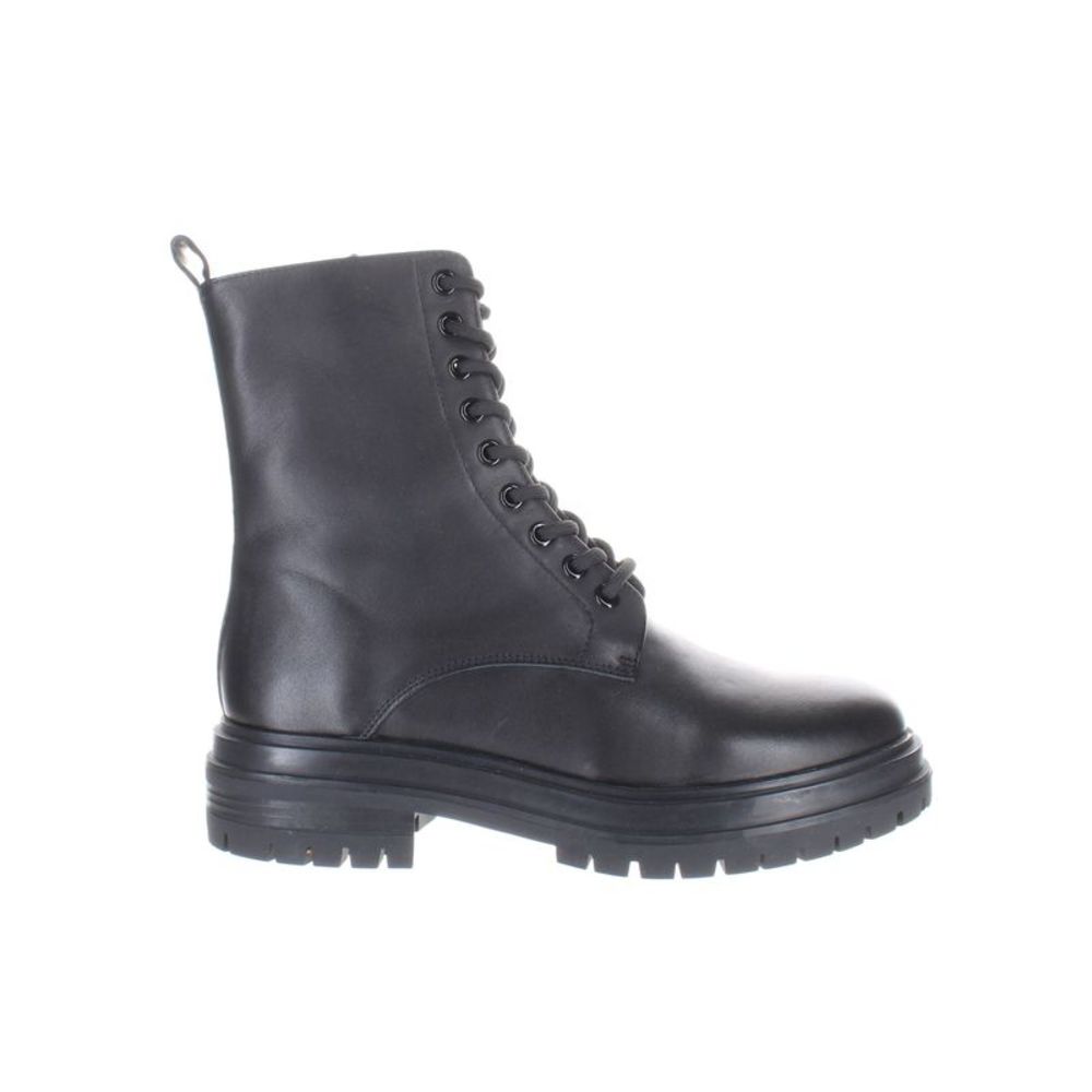 Tony Bianco Black Combat Boots